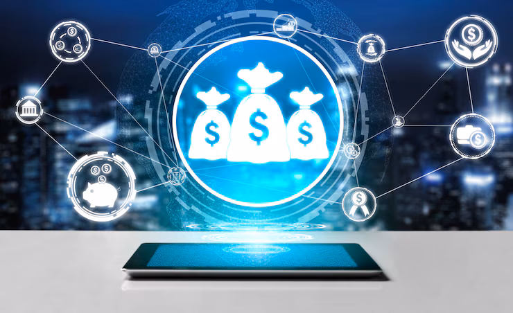 Server room representing IT and Telecom